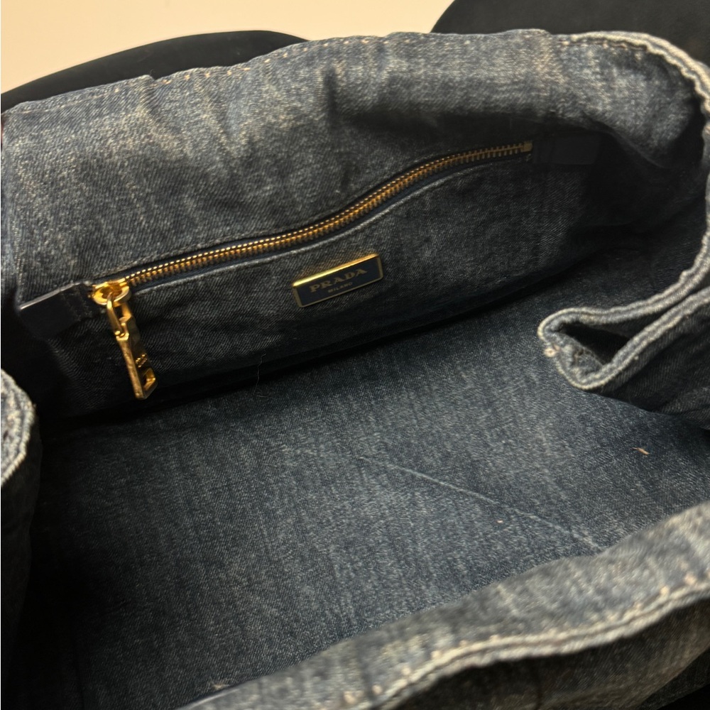 Prada Denim Canapa - Authentic - Picture 5 of 10